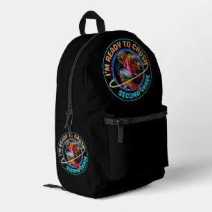 Ich bin bereit, die zweite Klasse zu meistern Bedruckter Rucksack