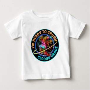 Ich bin bereit, die zweite Klasse zu rocken Baby T-shirt