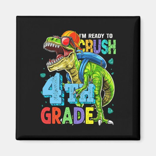 Ich bin bereit, Dinosaurier der 4. Klasse nach Sch Magnet (Vorne)