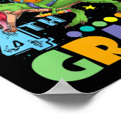 Ich bin bereit, Dinosaurier der 4. Klasse nach Sch Poster (Ecke)