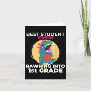 Ich bin bereit, Dinosaurier der ersten Grade nach  Karte