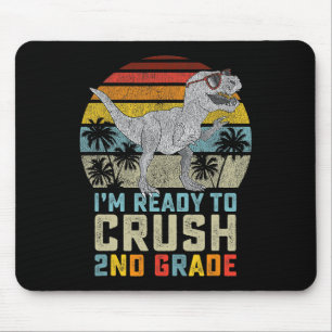 Ich bin bereit, Dinosaurier der zweiten Klasse nac Mousepad