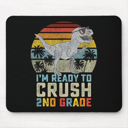 Ich bin bereit, Dinosaurier der zweiten Klasse nac Mousepad (Vorne)