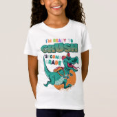 Ich bin bereit, Dinosaurier der zweiten Klasse wie T-Shirt (Vorderseite)