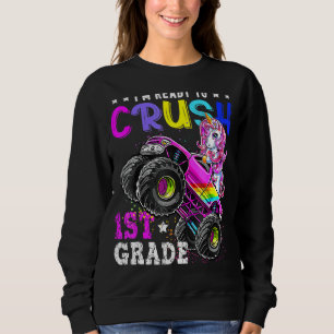 Ich bin bereit, ein Monster der ersten Klasse zu z Sweatshirt