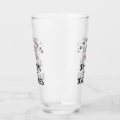 Ich bin bereit, ein paar Schnürsenkel zu schlagen Glas (Rechts)