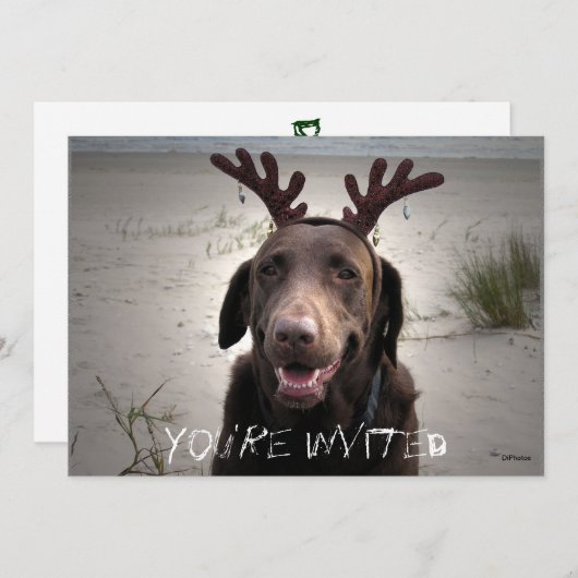 Ich bin bereit einladung (Vorne/Hinten)