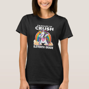 Ich bin bereit, elf Grad Einhorn 1. Tag zu zerdrüc T-Shirt