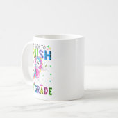 Ich bin bereit für den ersten Schulabschluss Kaffeetasse (Vorderseite Links)