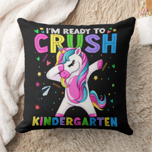 Ich bin bereit für den Kindergarten Zurück zur Sch Kissen