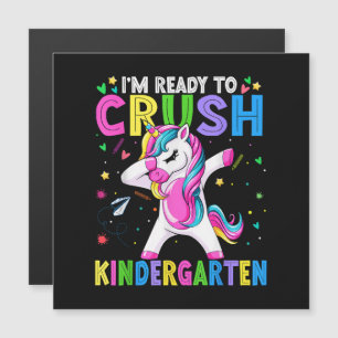 Ich bin bereit für den Kindergarten Zurück zur Sch Magnetkarte