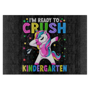 Ich bin bereit für den Kindergarten Zurück zur Sch Schneidebrett