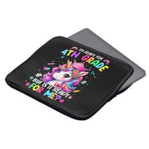 Ich bin bereit für die 4. Klasse Einhorn Erster Sc Laptopschutzhülle