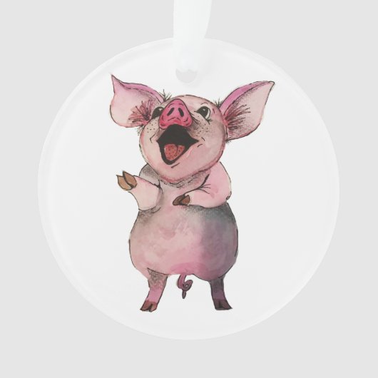 Ich bin bereit für die Ferien, oder? Ornament (Vorderseite)