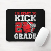 Ich bin bereit, Karate 2. Klasse in die Schule zu Mousepad (Mit Mouse)