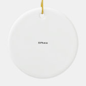 Ich bin bereit keramikornament (Hinten)