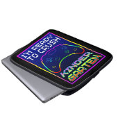 ICH BIN BEREIT, KINDER GARTEN ZU KRUSTIEREN LAPTOPSCHUTZHÜLLE (Vorne Knopf)