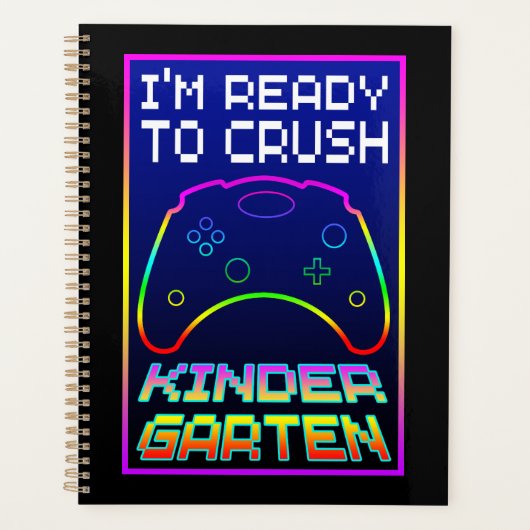 ICH BIN BEREIT, KINDER GARTEN ZU KRUSTIEREN PLANER (Vorderseite)