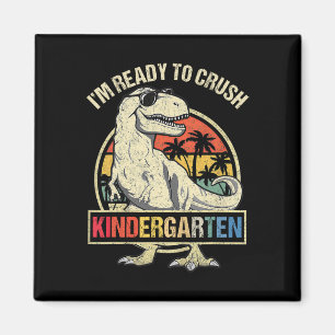 Ich bin bereit, Kindergarten-Dinosaurier-Jungen By Magnet