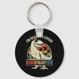 Ich bin bereit, Kindergarten-Dinosaurier-Jungs Byc Schlüsselanhänger