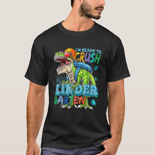 Ich bin bereit, KINDERGARTEN-Level-Unlock-Bach zu T-Shirt (Vorderseite)