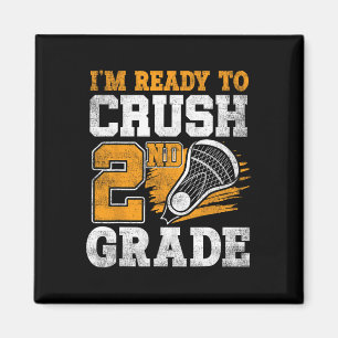 Ich bin bereit, Lacrosse Kids der zweiten Klasse z Magnet