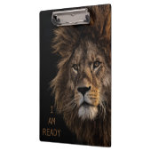 ICH BIN BEREIT - Lion Klemmbrett (Links)