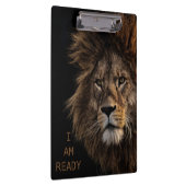 ICH BIN BEREIT - Lion Klemmbrett (Rechts)