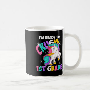 Ich bin bereit, Mädchen der ersten Klasse wieder z Kaffeetasse