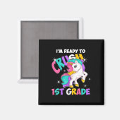 Ich bin bereit, Mädchen der ersten Klasse wieder z Magnet (Vorderseite/Rückseite)