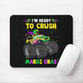 Ich bin bereit, Mardi Gras-Monster-Lkw-Dockingstat Mousepad (Mit Mouse)