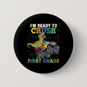 Ich bin bereit, Monster erster Klasse Truck Dinos Button