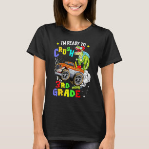 Ich bin bereit, Monster Truck Dinosau der dritten  T-Shirt