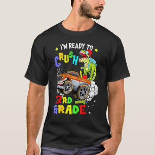 Ich bin bereit, Monster Truck Dinosau der dritten  T-Shirt