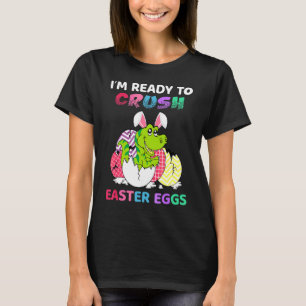 Ich bin bereit Ostereier Dinosaurier Sonnenmonen z T-Shirt