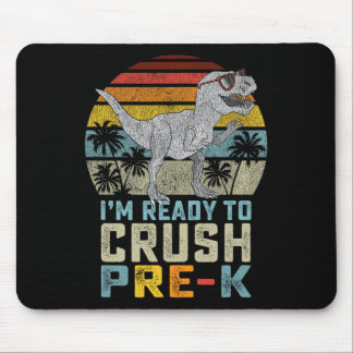 Ich bin bereit, Pre K Dinosaurier 1. Prek Tag zu z Mousepad