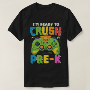 Ich bin bereit, Pre-k Gamer wieder zu Schuljungen  T-Shirt