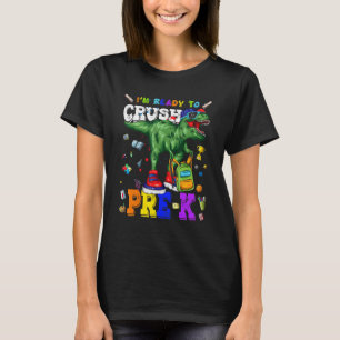 Ich bin bereit, Pre-K Rex zu Schulkindern zurückzu T-Shirt