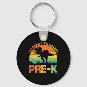 Ich bin bereit, Pre-K-T-Rex-Dinosaurier-Ck in die Schlüsselanhänger