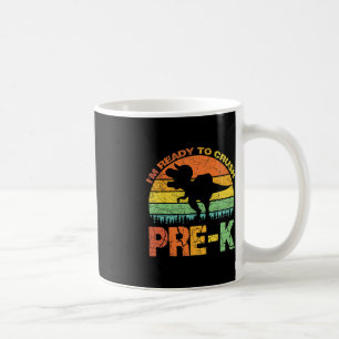 Ich bin bereit, Pre K T Rex Dinosaurier wieder zu Kaffeetasse