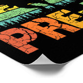 Ich bin bereit, Pre K T Rex Dinosaurier wieder zu  Poster (Ecke)