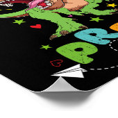 Ich bin bereit, Pre-K T Rex Dinosaurier zurück nac Poster (Ecke)