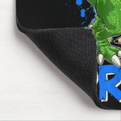 Ich bin bereit, PreK T Rex Dino Holding Bleistift  Mousepad (Ecke)