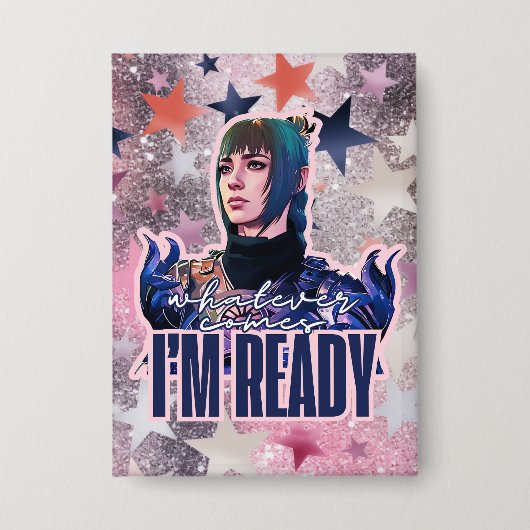 Ich bin bereit SH Button (Vorderseite)