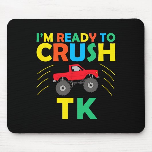 Ich bin bereit, Tk-Dinosaurier Ck lustig in die Sc Mousepad (Vorne)