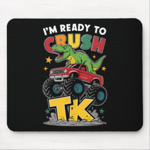 Ich bin bereit, Tk-Dinosaurier Ck lustig zur Schul Mousepad