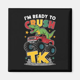 Ich bin bereit, Tk-Dinosaurier Ck zur Schule zu ze Magnet