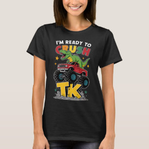 Ich bin bereit, Tk-Dinosaurier Ck zur Schule zu ze T-Shirt