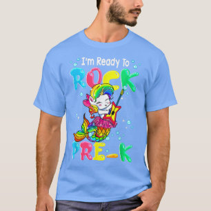 Ich bin bereit, vorkahle Unicorn zurück zur Schule T-Shirt