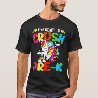 Ich bin bereit, vorkalibrige Einhornkids zu zerdrü T-Shirt